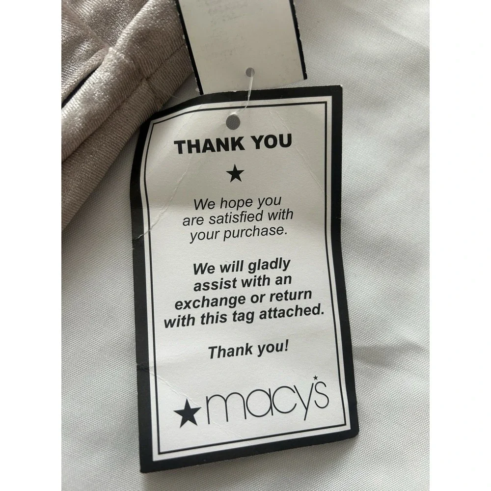 B. Darlin Champagne Velvet Beige Semi Wrap Cut Out Bodycon Midi Dress Sz 15/16 - Picture 5 of 10